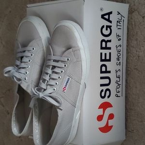 Like New Superga gray shoes